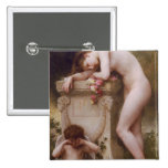 Elegy, William-Adolphe Bouguereau Pinback Button