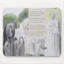 'Elegy written in a Country Church-Yard', design 1 Mousepads
