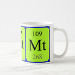 Element 109 mug - Meitnerium mugs
