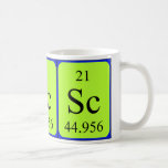 Element 21 mug - Scandium mugs