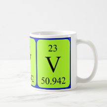 Element 23 mug - Vanadium