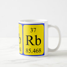 Element 37 mug - Rubidium