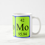 Element 42 mug - Molybdenum mugs