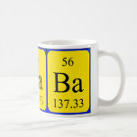 Element 56 mug - Barium mugs