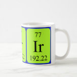 Element 77 mug - Iridium mugs