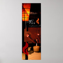 Élément : Le feu Posters