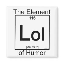 Element LOL Refrigerator Magnets