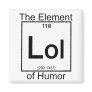 Element LOL Refrigerator Magnets