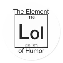 Element LOL Round Stickers