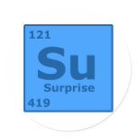 Element of Suprise Sticker