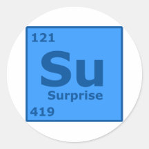Element of Suprise Sticker