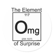 Element OMG Sticker