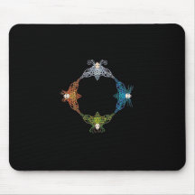 Elemental Knots Mouse Pad