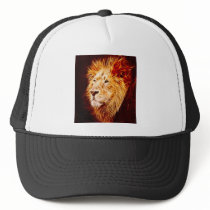 Elemental lion mesh hats