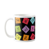 Elementary Periodic (Dark) Coffee Mug