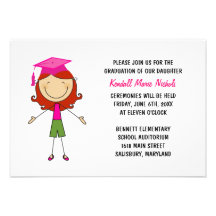 Elementary School Graduation Announcements