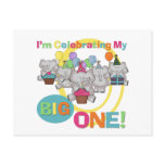 Elephant 1st Birthday T shirts and Gifts