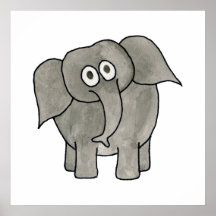 Éléphant africain posters