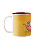 Elephant and worm mug