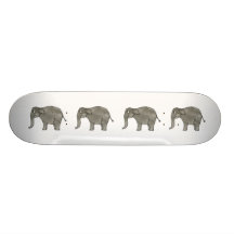 Éléphant asiatique plateaux de skate