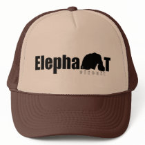 Elephant Circuit Trucker Mesh Hat