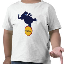Éléphant de cirque t-shirt
