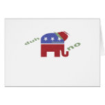 ELEPHANT Duh... NO Greeting Cards