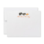 Elephant Family Flat Notecards