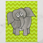 Elephant. Flyer Design