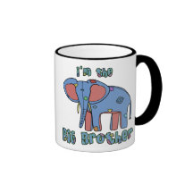 Elephant I'm the Big Brother Mug
