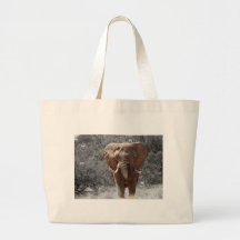 Elephant in Namibia Tote Bag