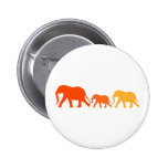 Elephant in Orange Pins