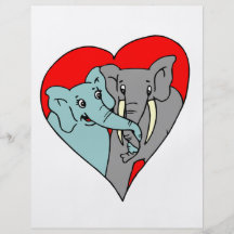 Elephant Love Flyers