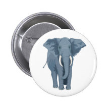 Éléphant majestueux badges