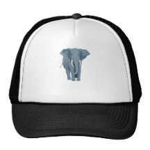 Éléphant majestueux casquette de camionneur