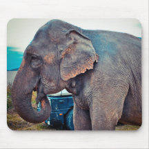 Elephant Mouse Pad