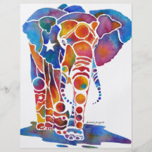 Elephant Personalized Flyer