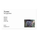 Elephant Portrait Business Cards