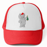 Elephant (Santa Hat)