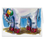 *Elephant Shoes* Birthday Card