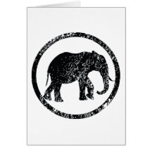 Elephant Stamp Card