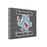 Elephant Stomp On Congenital Heart Defects Canvas Prints