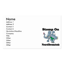 Elephant Stomp On Neurofibromatosis Business Card