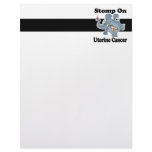 Elephant Stomp On Uterine Cancer Letterhead Template