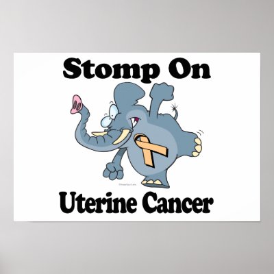 Elephant Stomp On Uterine Cancer by tooni_dooni