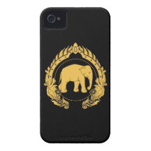 Éléphant thaïlandais étui iPhone 4