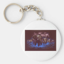 Elephant Thunder Keychain