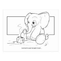 Elephant Toast postcards