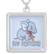 Elephant Toy Big Brother Custom Necklace