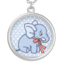 Elephant Toy Blue Jewelry
